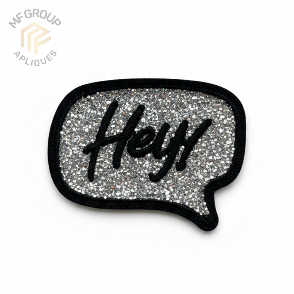 Hey! - Aplique Termo-adherible Strass (REF-0001)