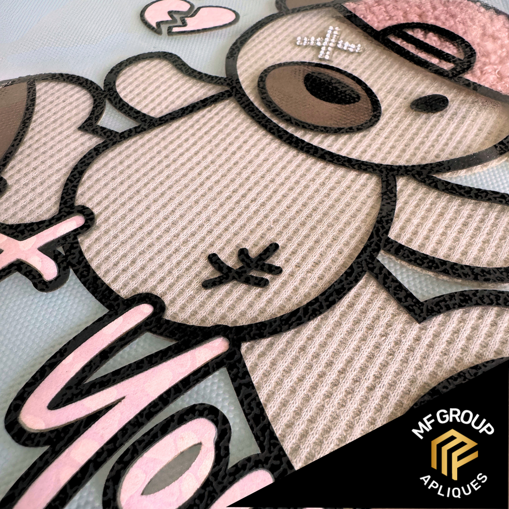 Not yours - Aplique de oso Termo-adherible