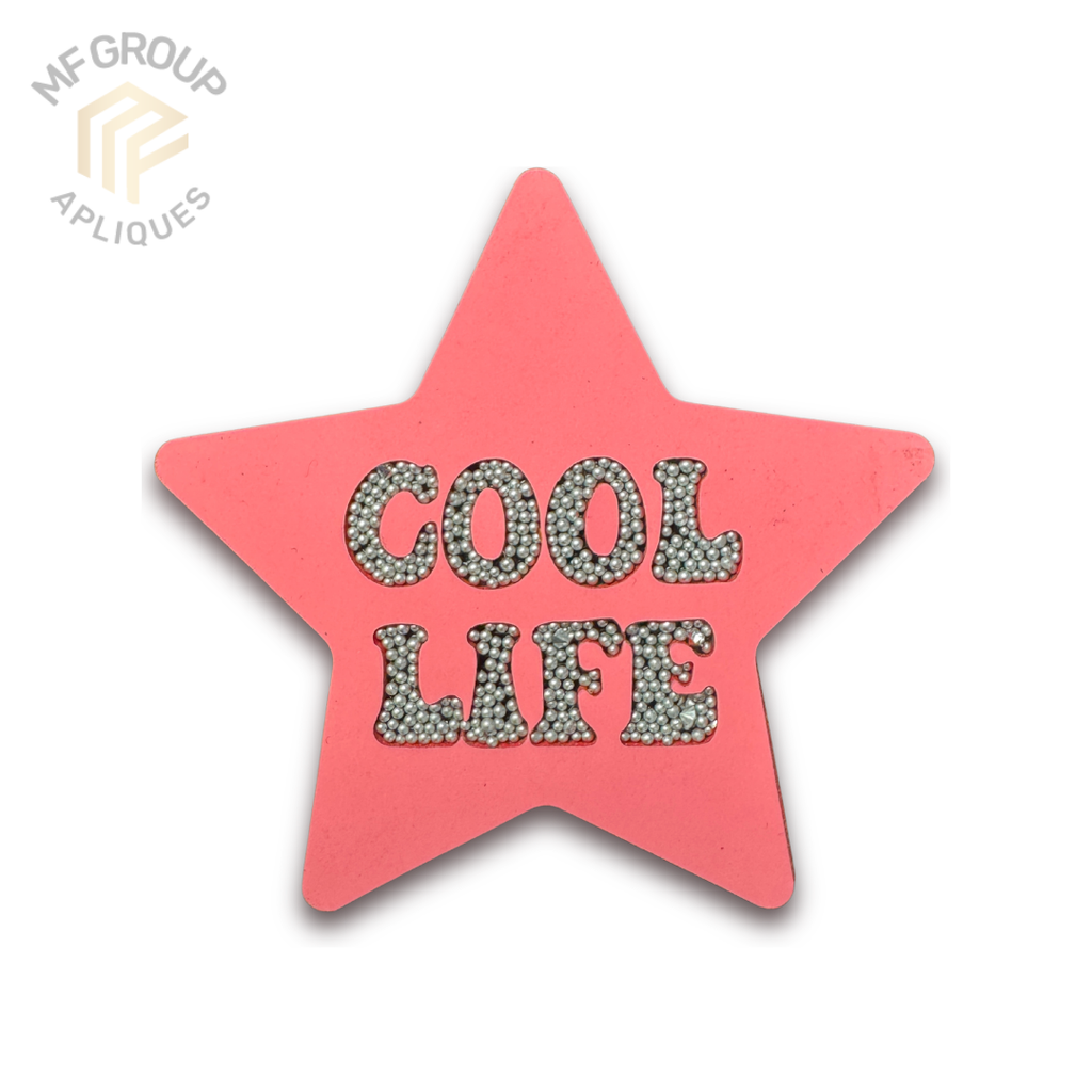 Estrella Cool Life - Aplique Termo-adherible Strass