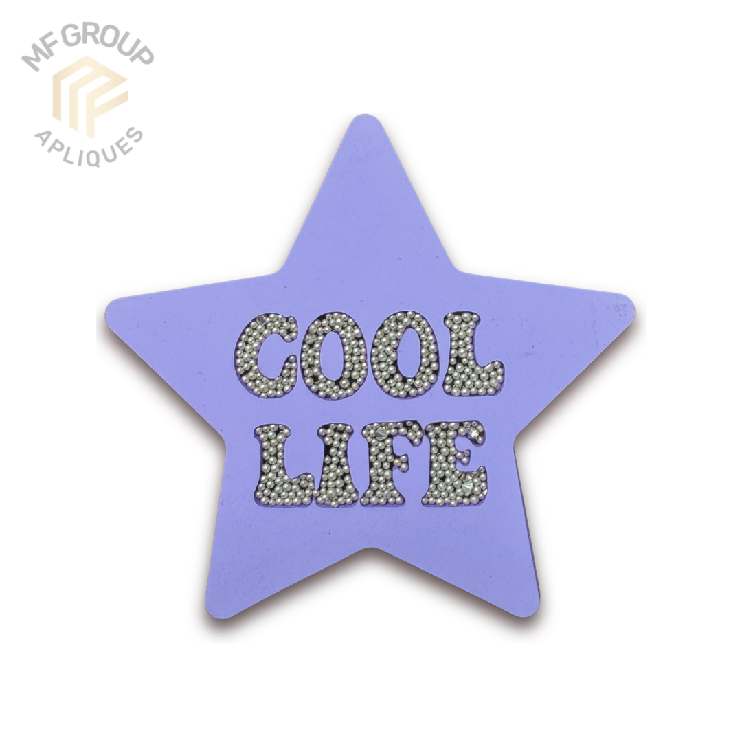 Estrella Cool Life - Aplique Termo-adherible Strass