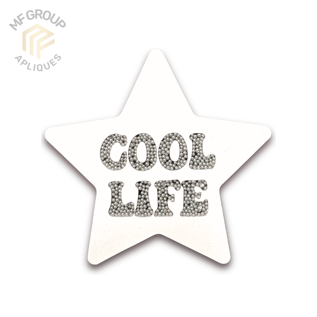 Estrella Cool Life - Aplique Termo-adherible Strass