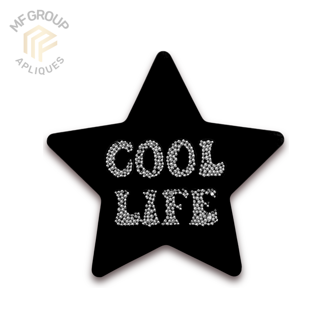 Estrella Cool Life - Aplique Termo-adherible Strass