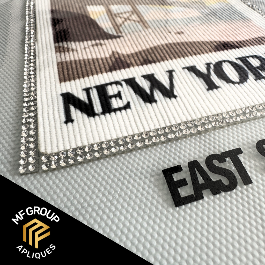 Brookling Postal - Aplique Termo-adherible