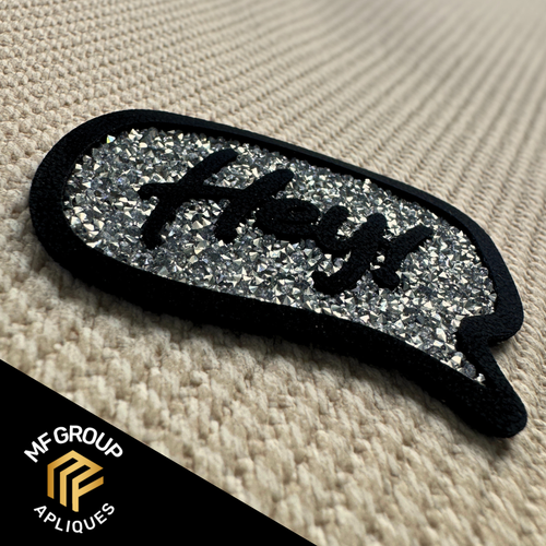 Hey! - Aplique Termo-adherible Strass (REF-0001)