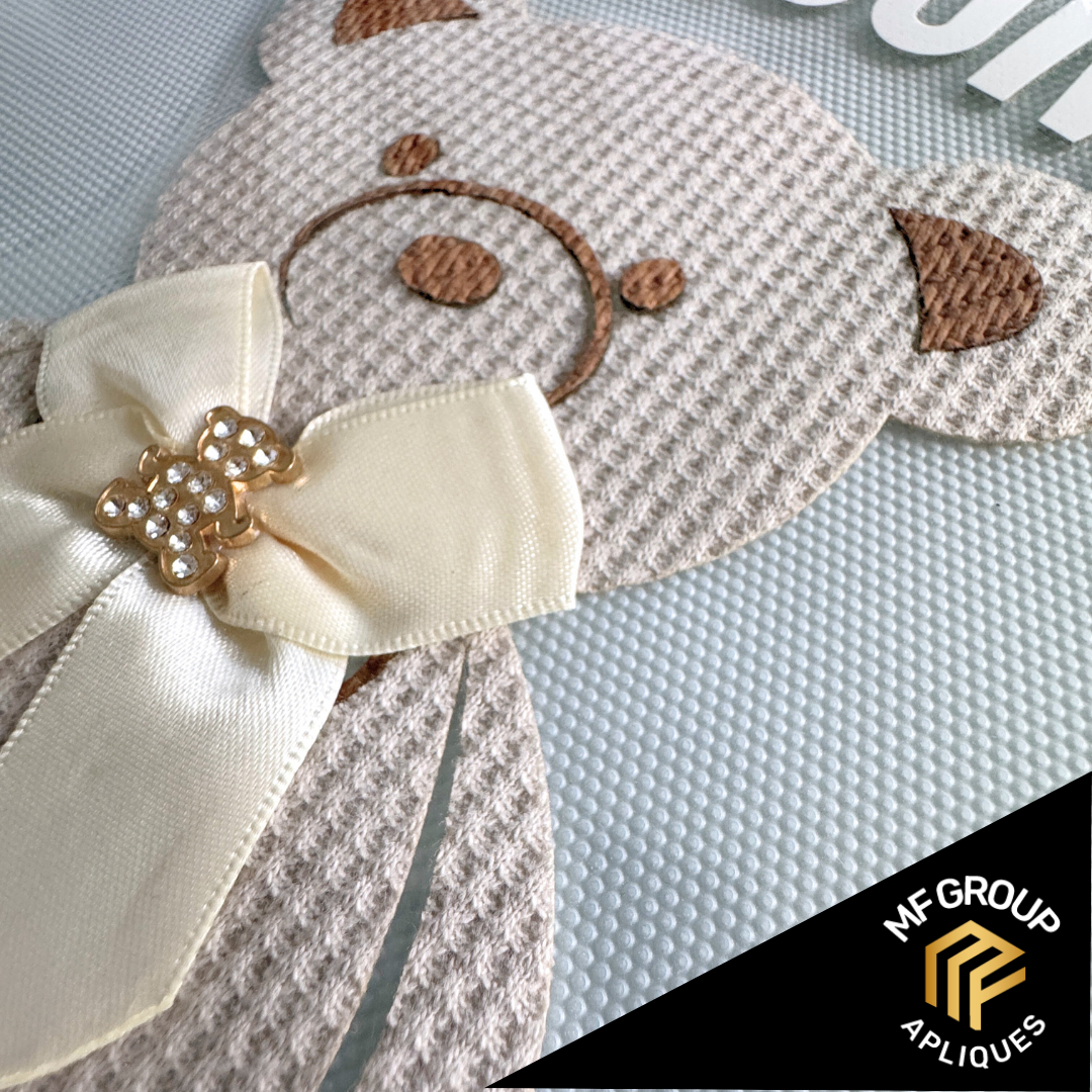 Oso Awasome - Aplique de oso Termo-adherible