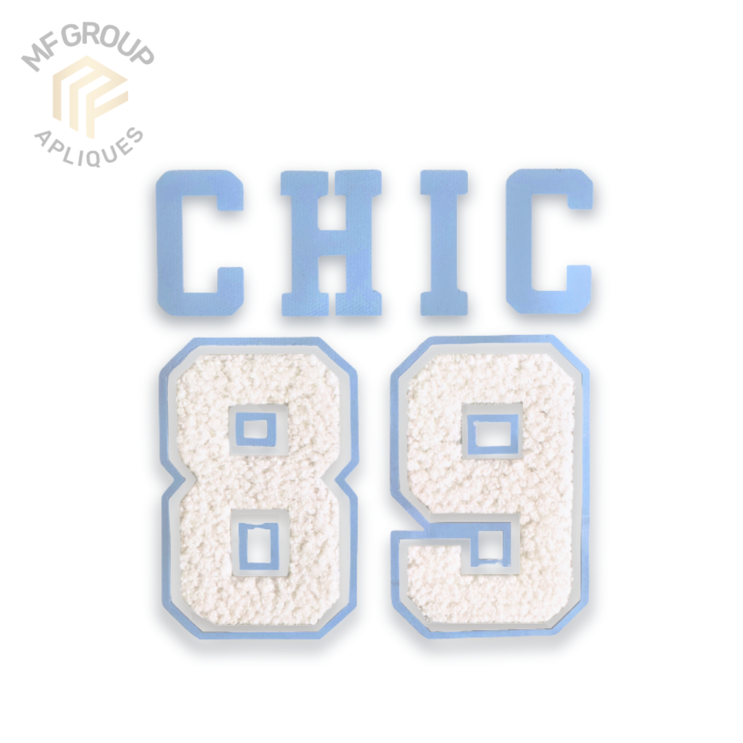 Chic 89 - Aplique letrero Termo-adherible