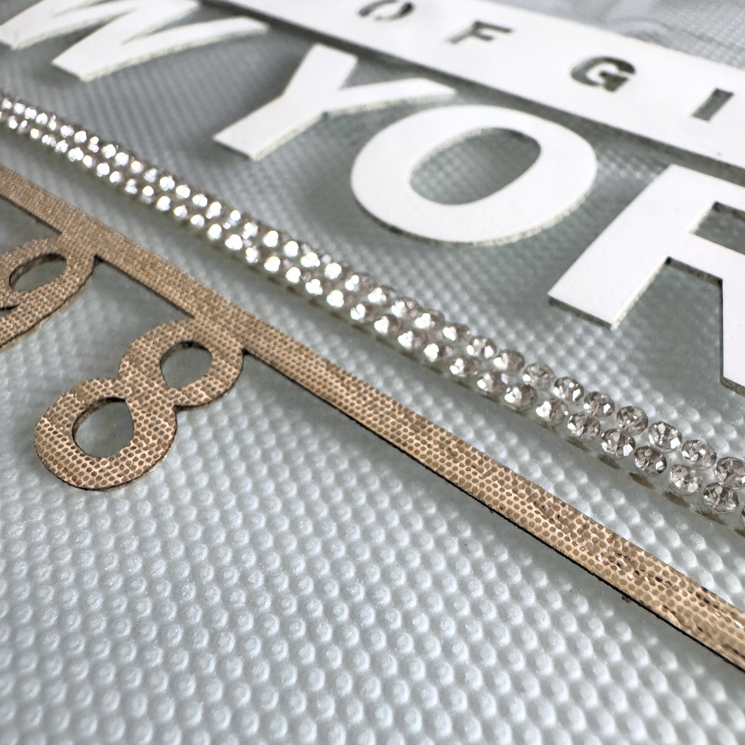 Power of Girls - New York - Aplique letrero Termo-adherible