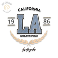 LA California - Aplique letrero Termo-adherible