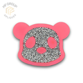 Panda - Aplique Termo-adherible Strass