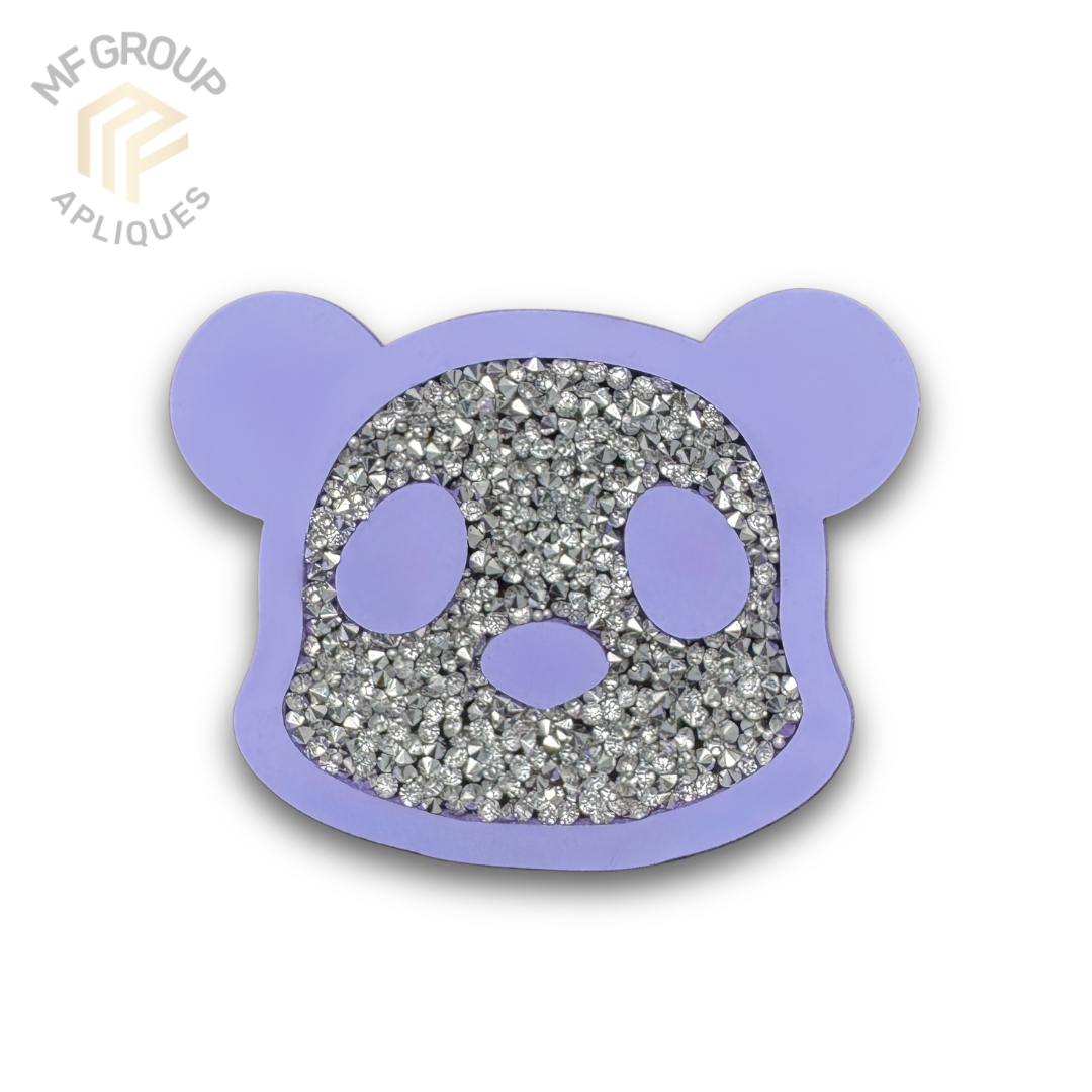 Panda - Aplique Termo-adherible Strass