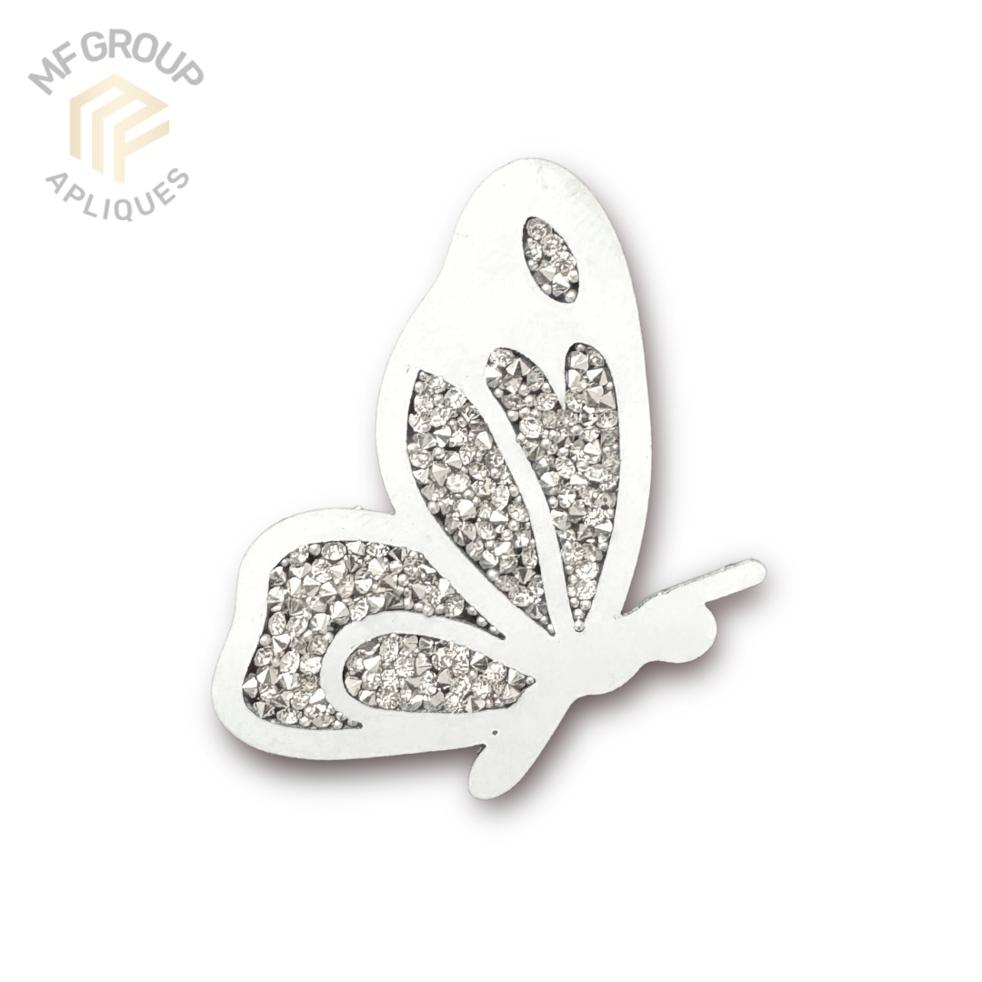Mariposa - Aplique Termo-adherible Strass